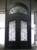 Exquisite Arched Top Wrought Iron Doors With Transom
