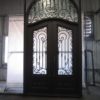 Custom wrought iron door