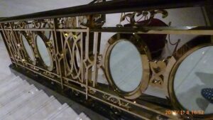 Art Deco Stair Railing