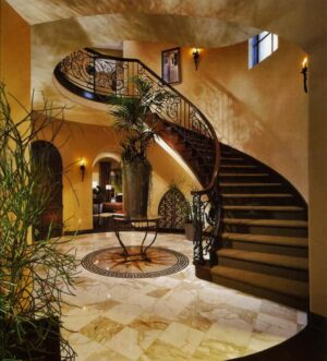 Curved Stair Rail