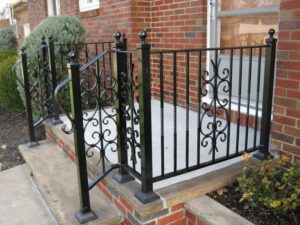 Front Landing Patio Railing