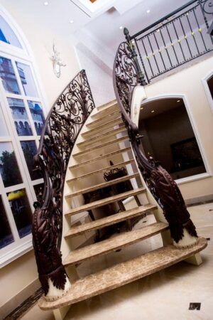 Grand Staircase Railing