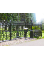 Fence Railing with Posts - R119