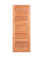 Five Panel Knotty Alder Interior Engineered Wood Door