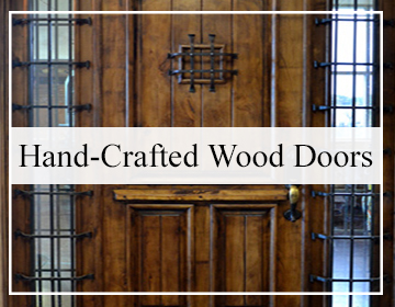 Custom Hand-Crafted Wood Doors for Home Builders