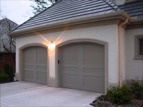 Six Panel Custom Aluminum Garage Doors home builders