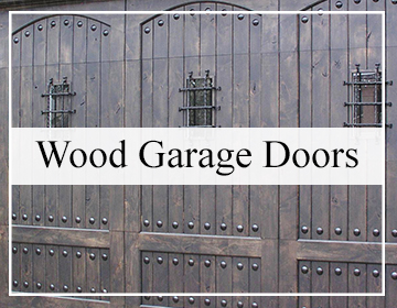 Wood Garage Doors custom home builders