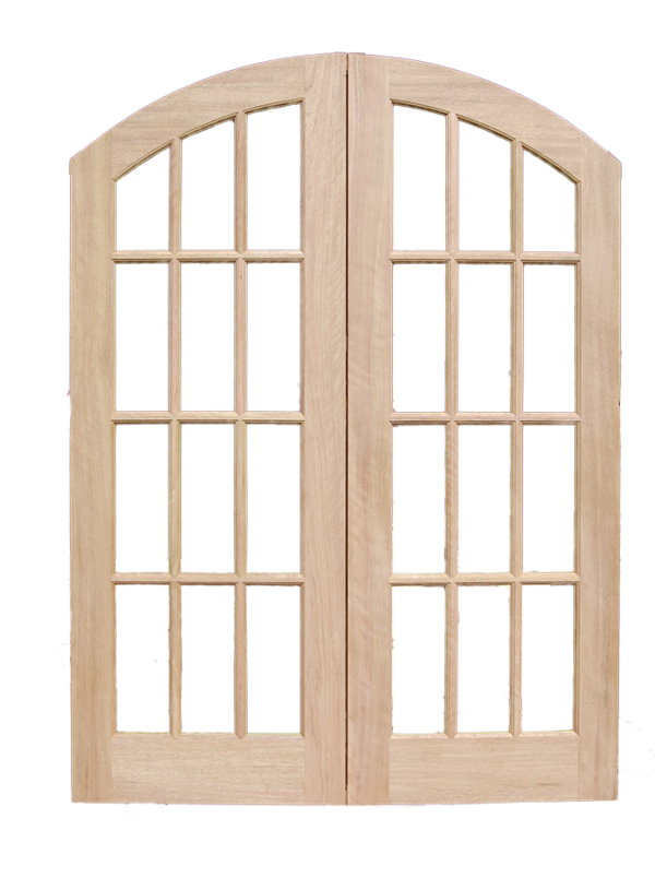 Contemporary Style Engineered Wood Door