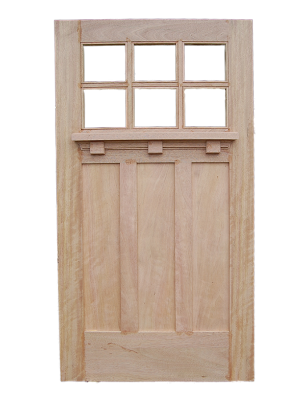 Lodge Style Wood Door