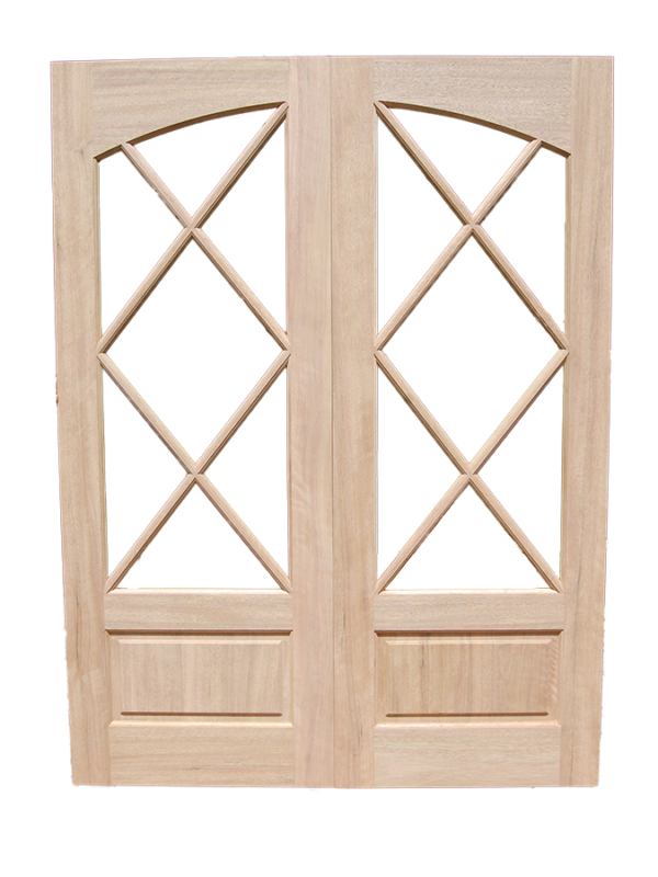 Rustic Style Engineered Wood Door
