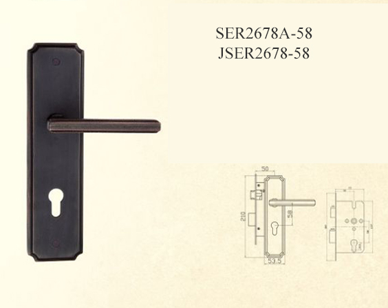 contemporary wrought iron door handle selection