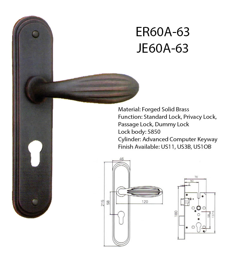 simple modern door handle style