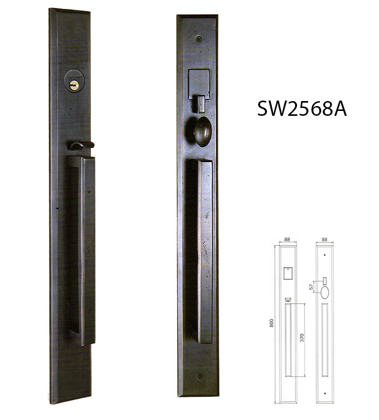 extra long contemporary door handles for wrought iron doors