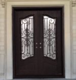 Beautiful Custom Wrought Iron Door