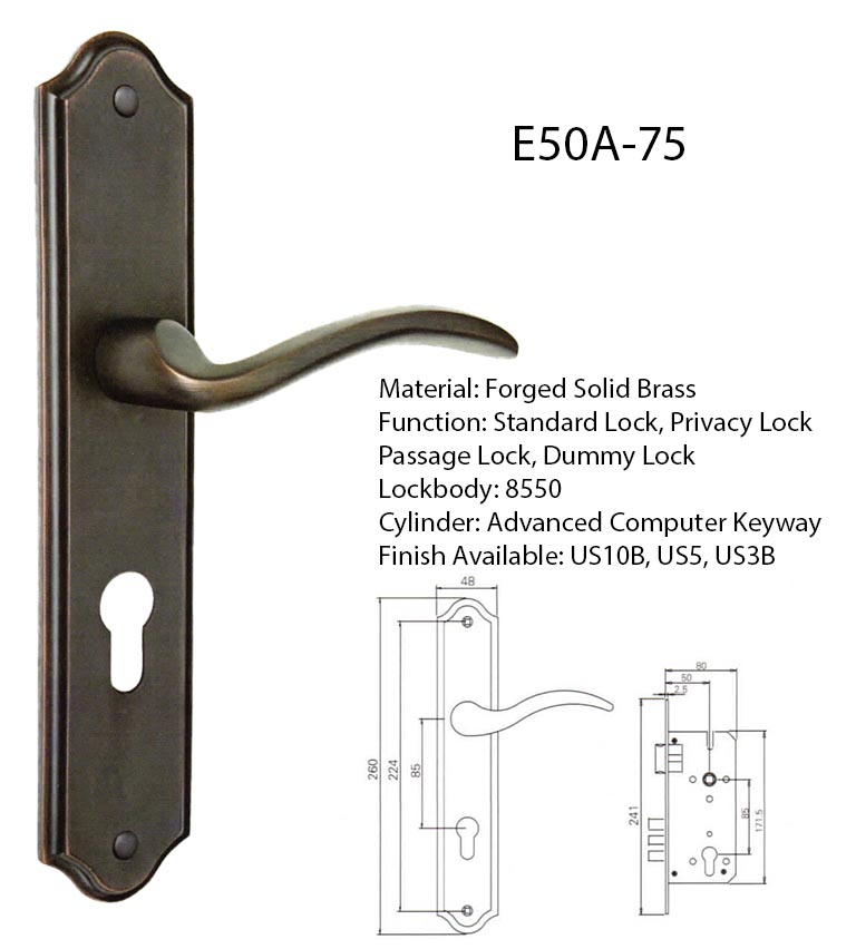 contemporary iron door handles