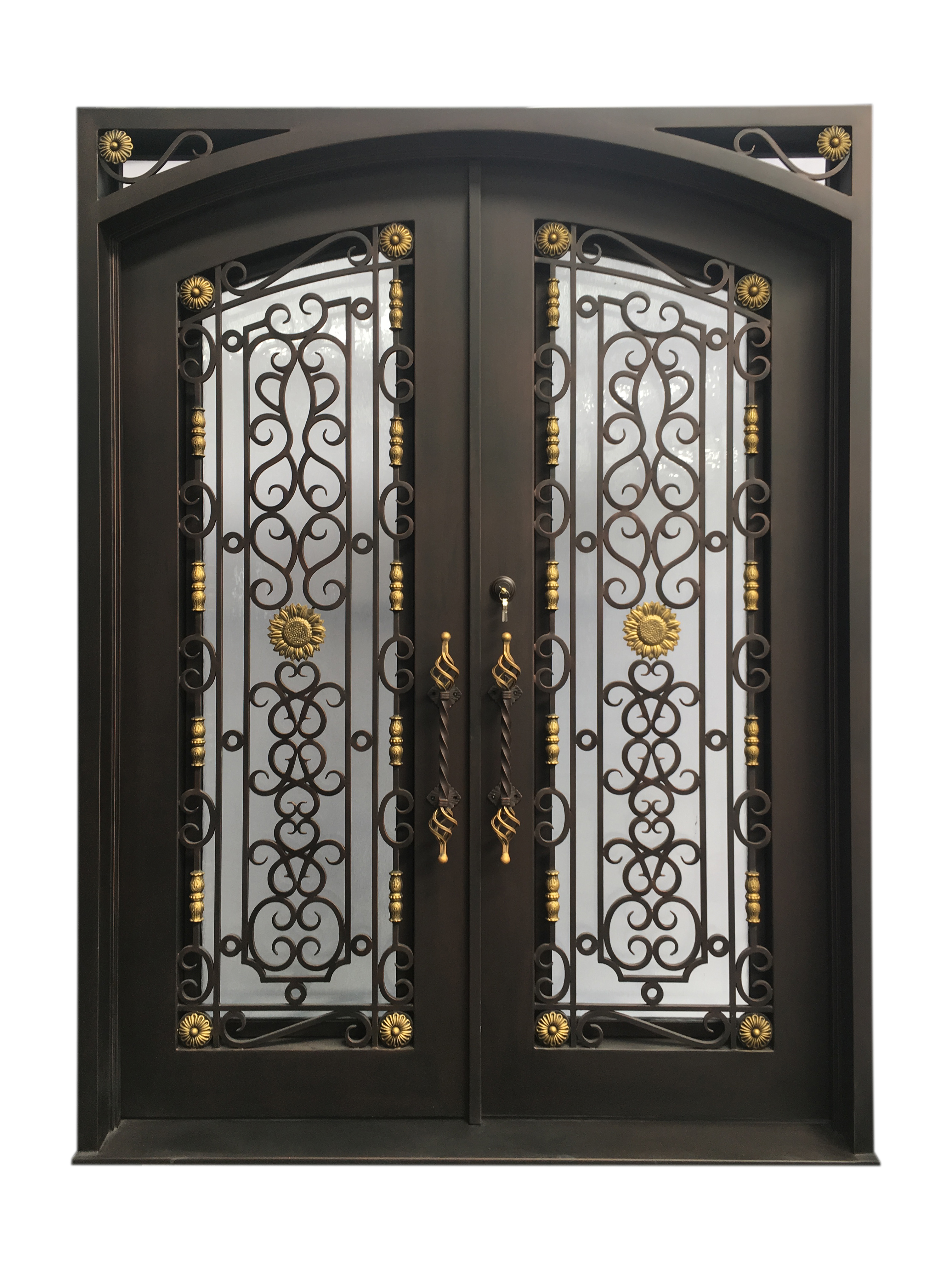 Wrought Iron Door EL1326 - Monarch Custom Doors