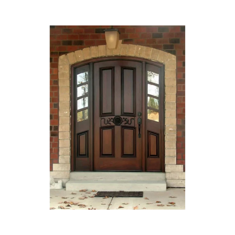 classic arched wood entry door EH2072 MCD